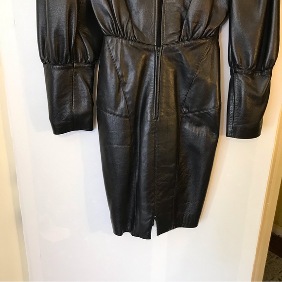 VTG Michael Hoban For North Beach Leather Dress - Picture 9 of 15